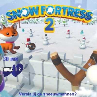 snow fortress vr game bij funbase tienen